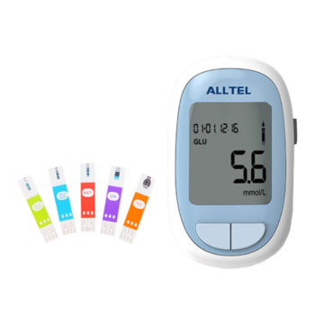 Blood Glucose (GDH)/Ketone/Uric Acid/Total Cholesterol 4 in 1 Monitoring System