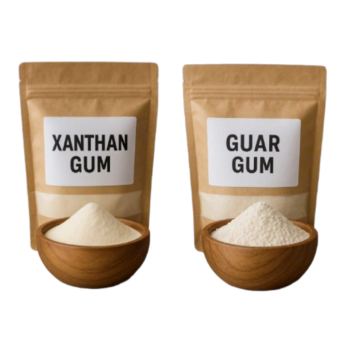 Stabilizers (xanthan gum, guar gum)
