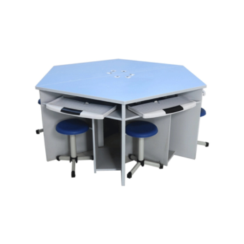 Hexagonal Student Lab Table