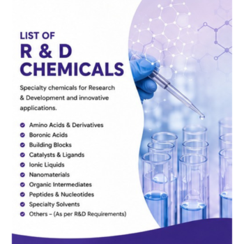 List of R & D chemicals