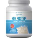 Proteins (soy isolate, whey)