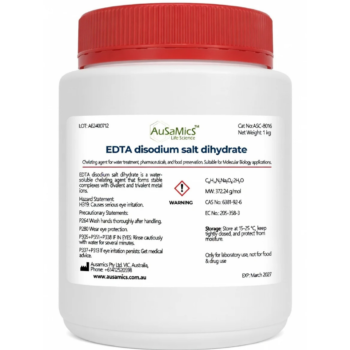 Chelating agents (EDTA)