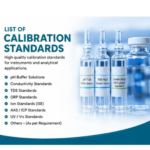 List of calibration standards
